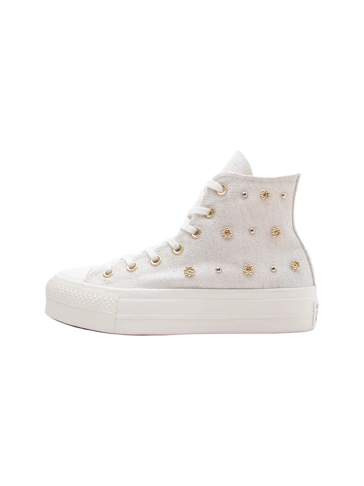 CONVERSE Zapatillas deportivas altas 'CTAS' oro / offwhite