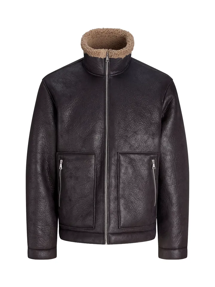 JACK & JONES Chaqueta de entretiempo 'JORSALAMANCO'  negro
