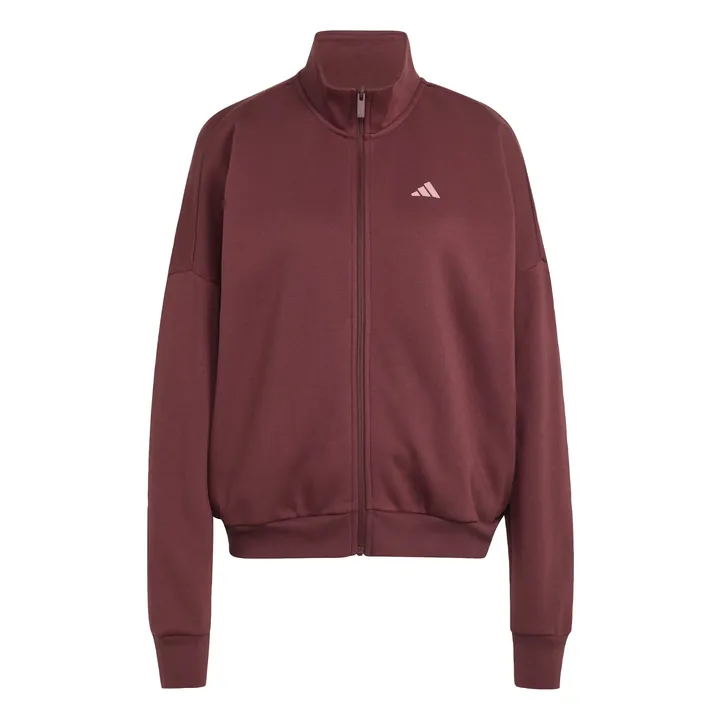 ADIDAS SPORTSWEAR Sudadera con cremallera deportiva 'Studio'  orquidea / burdeos