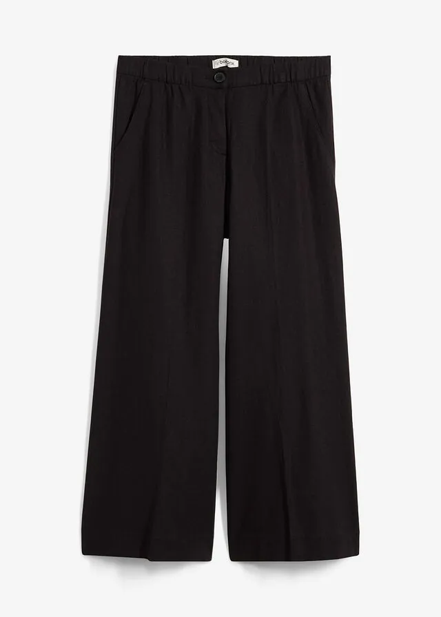 Culotte de mezcla de viscosa con cinturilla elástica