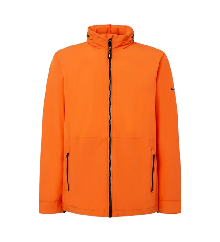 Pepe Jeans para hombre. PM402989 Anorak Townsend naranja (L), Casual, Poliéster