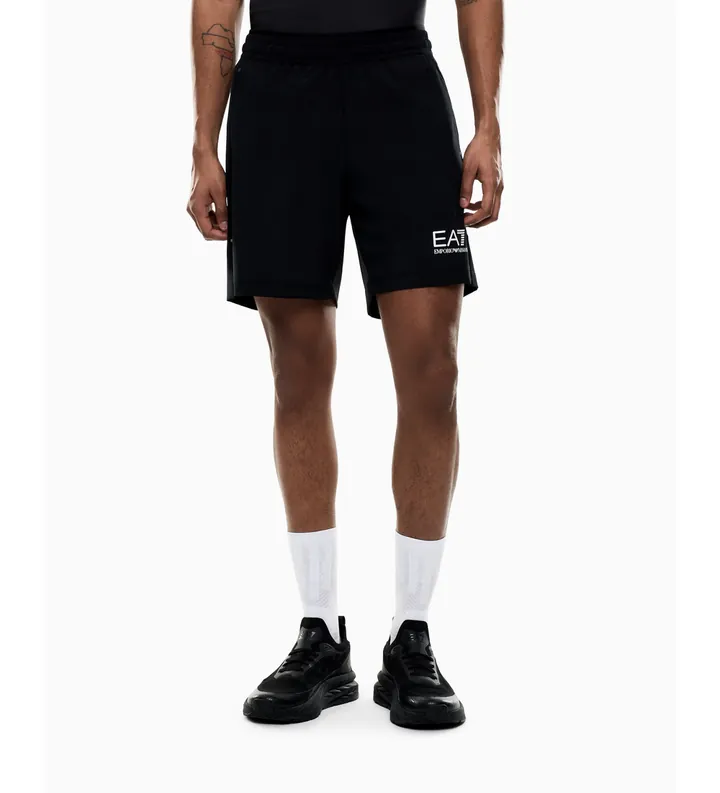 EA7 para hombre. 7M001720_AF21059 Short Tennis Pro negro (3XL), Casual, Deportivo, Poliamida