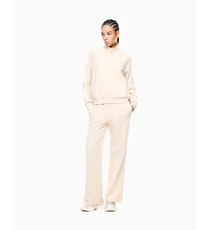 EA7 para mujer. 7W000979_AF12501 Chándal Modal beige (L), Casual, Deportivo, Poliéster Reciclado