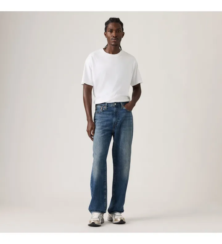 Levi's para hombre. 29037-0140 Jeans 568 Loose Straight azul (28/32), Casual, Algodón, Denim