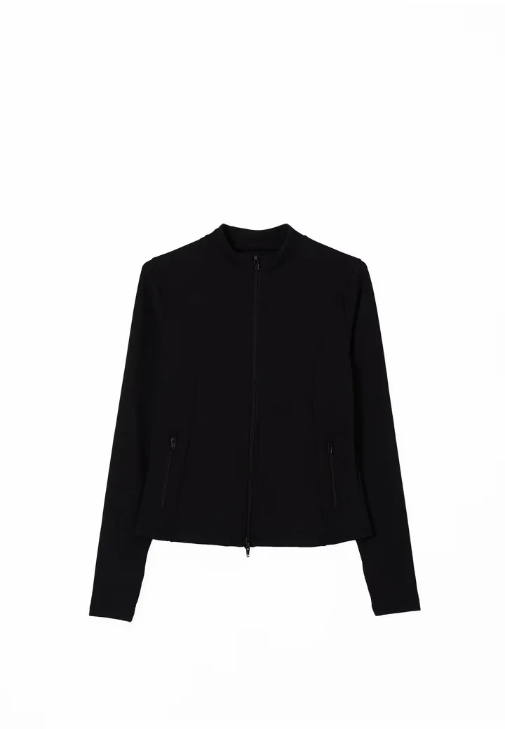 Aim'n Sudadera con cremallera deportiva 'Sense'  negro