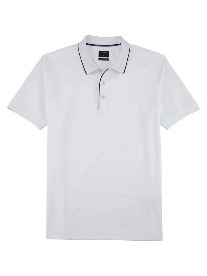 OLYMP Camiseta negro / blanco