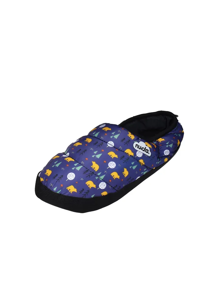 Nuvola. Zapatillas de casa 'Teddy' azul
