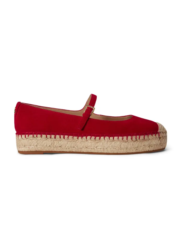Lauren Ralph Lauren Alpargatas 'LUIZE'  rojo