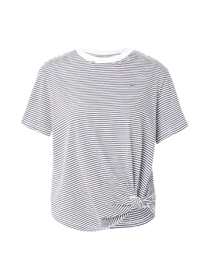 G-STAR Camiseta grafito / blanco