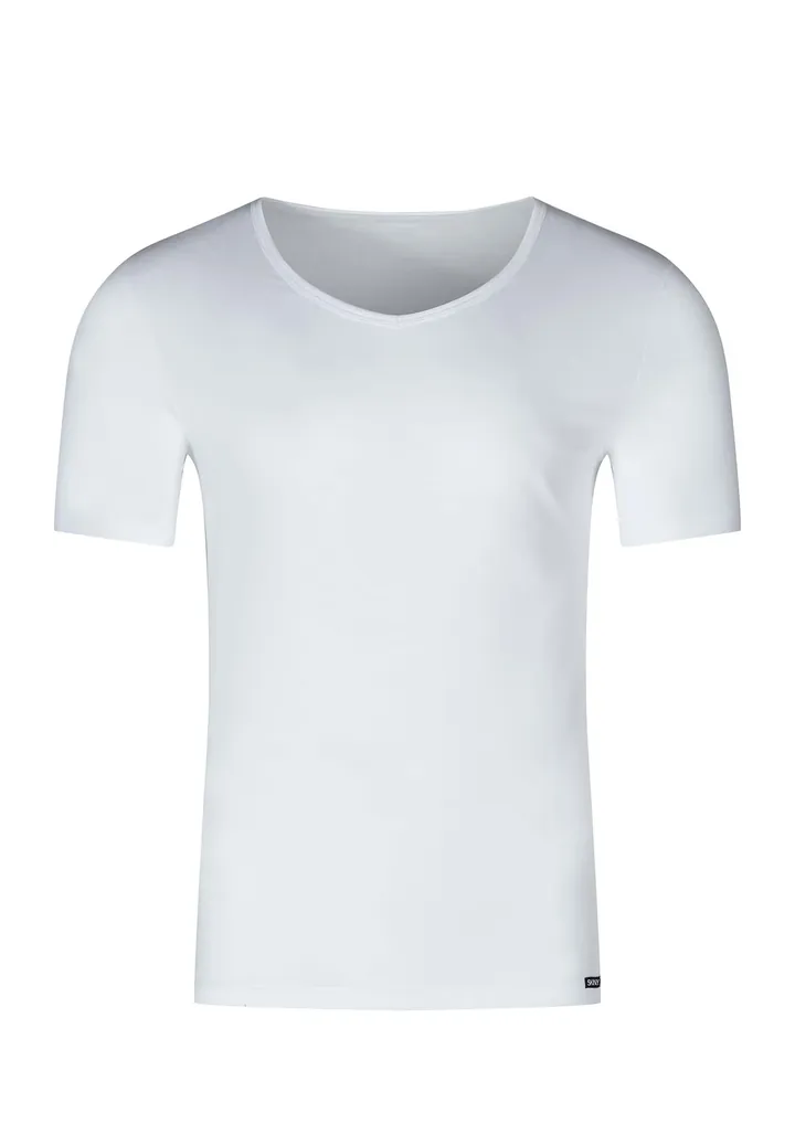 Skiny Camiseta térmica blanco