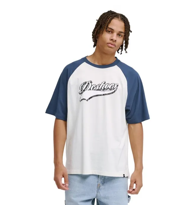 Rugged Raglan - Camiseta raglán Blanco Hombre