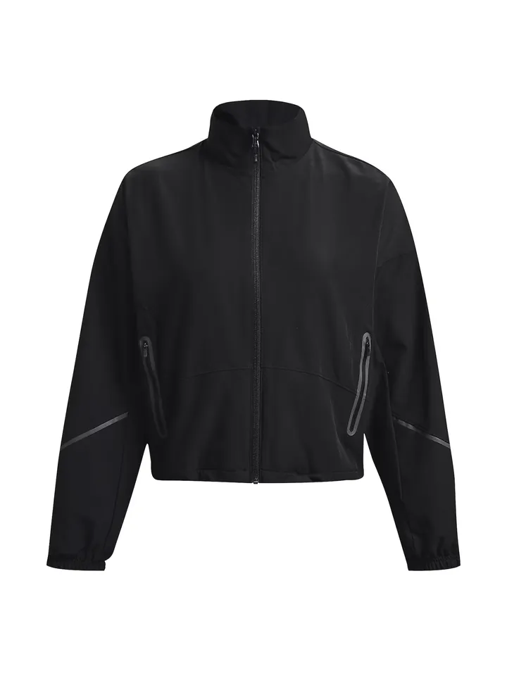 UNDER ARMOUR Chaqueta deportiva 'Unstoppable'  gris claro / negro