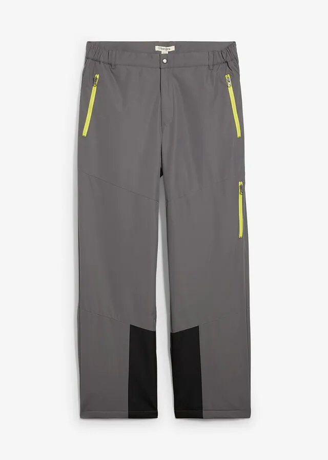 Pantalón térmico funcional con material repelente al agua y corte regular