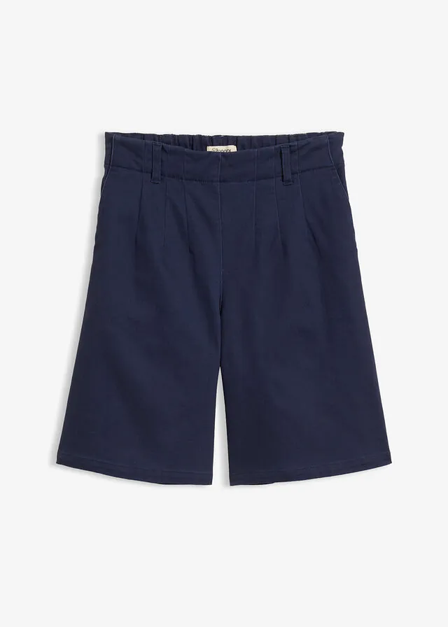 Pantalón corto de sarga