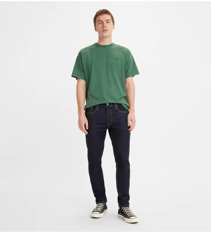 Levi's para hombre. 16524-0001 Jean 512 Slim Tapered marino (50/32), Casual, Algodón, Denim
