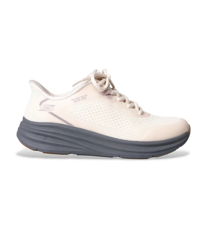 Skechers para mujer. 117756 Zapatillas Slip-ins: BOBS Skillz - Too Essential blanco roto (36), 3 a 5cm, Cordones, Casual