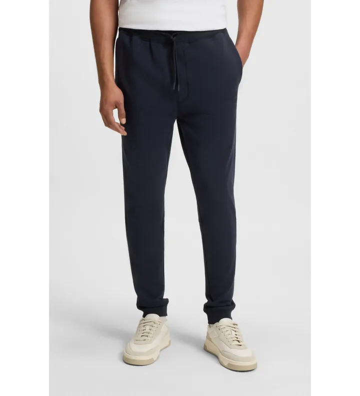 BOSS para hombre. 50509303 Pantalón Joggers Sestart marino (L), Casual, Algodón