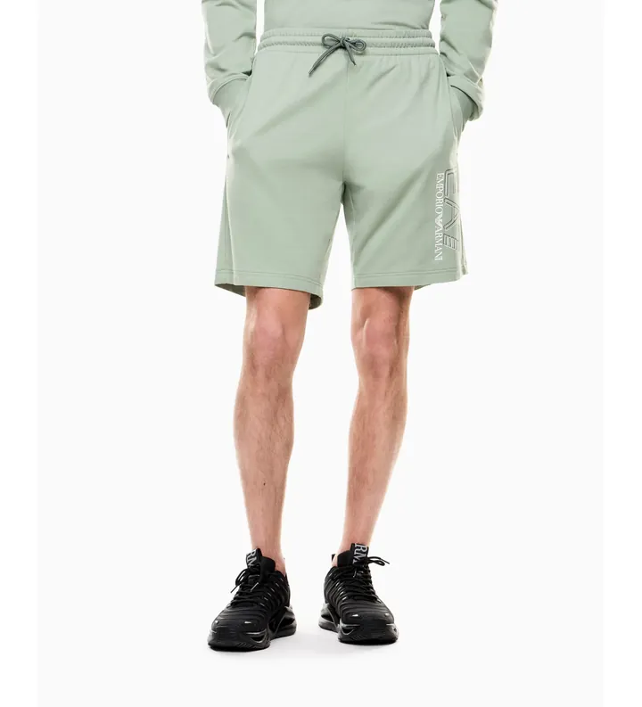 EA7 para hombre. 7M001315_AF13512 Shorts Visibility M verde (3XL), Casual, Deportivo, Algodón, Sportswear, Multideporte