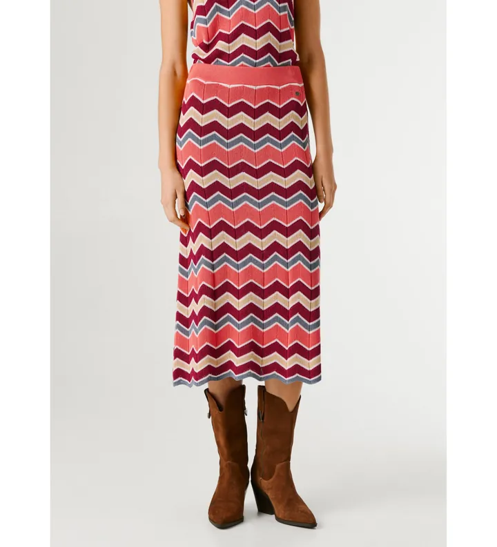 Pepe Jeans para mujer. PL9011918 Falda Kasha rosa (L), Casual, Modal