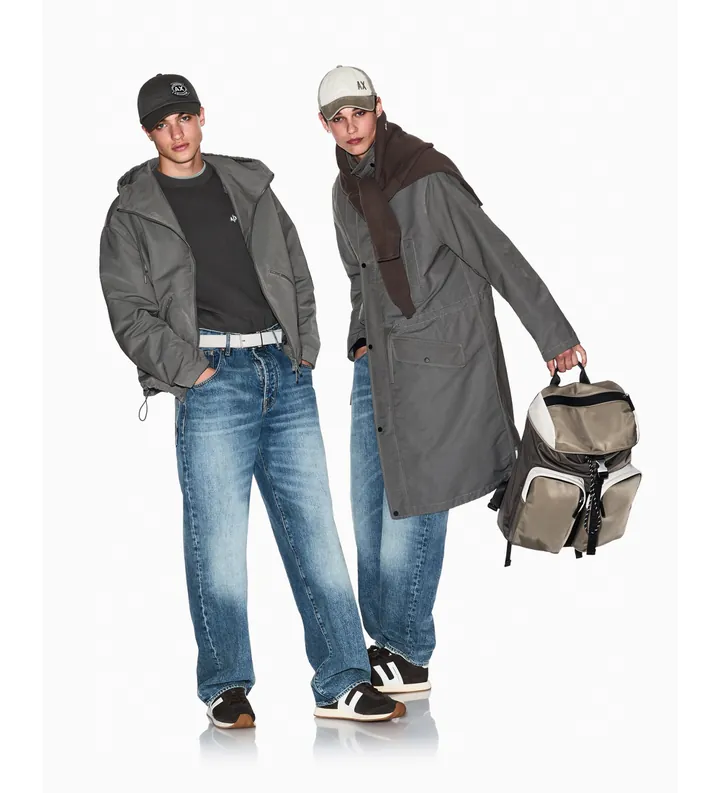 A|X Armani Exchange para hombre. XM000076AF24441MB001 Pantalones 5 bolsillos Pant azul (28), Casual, Algodón