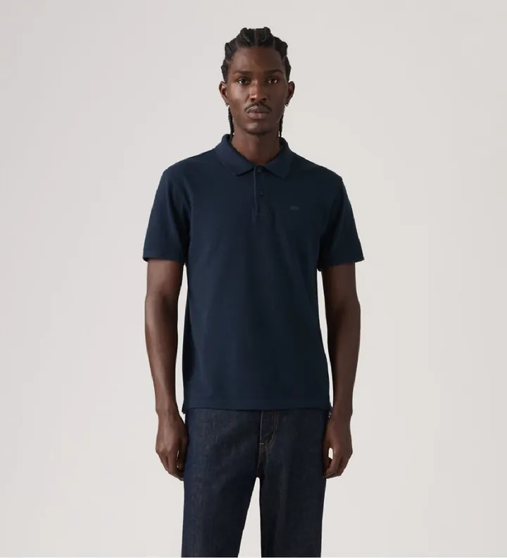 Levi's para hombre. 005FM-0003 Polo Original marino (L), Casual, Algodón, Manga corta