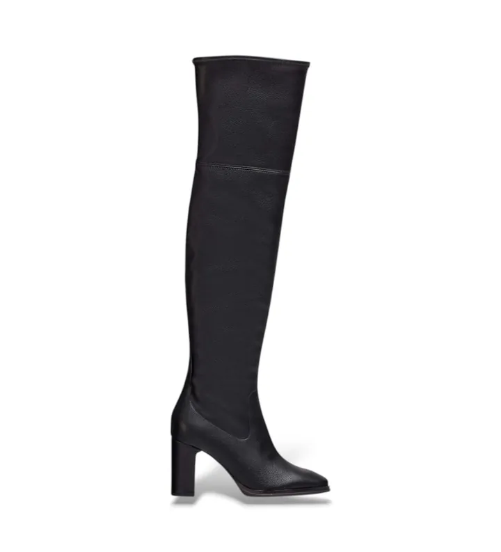 Wonders para mujer. M-5146_5098_5792 Botas De Piel Isabella Negro (35), 5 a 8cm, Ninguno