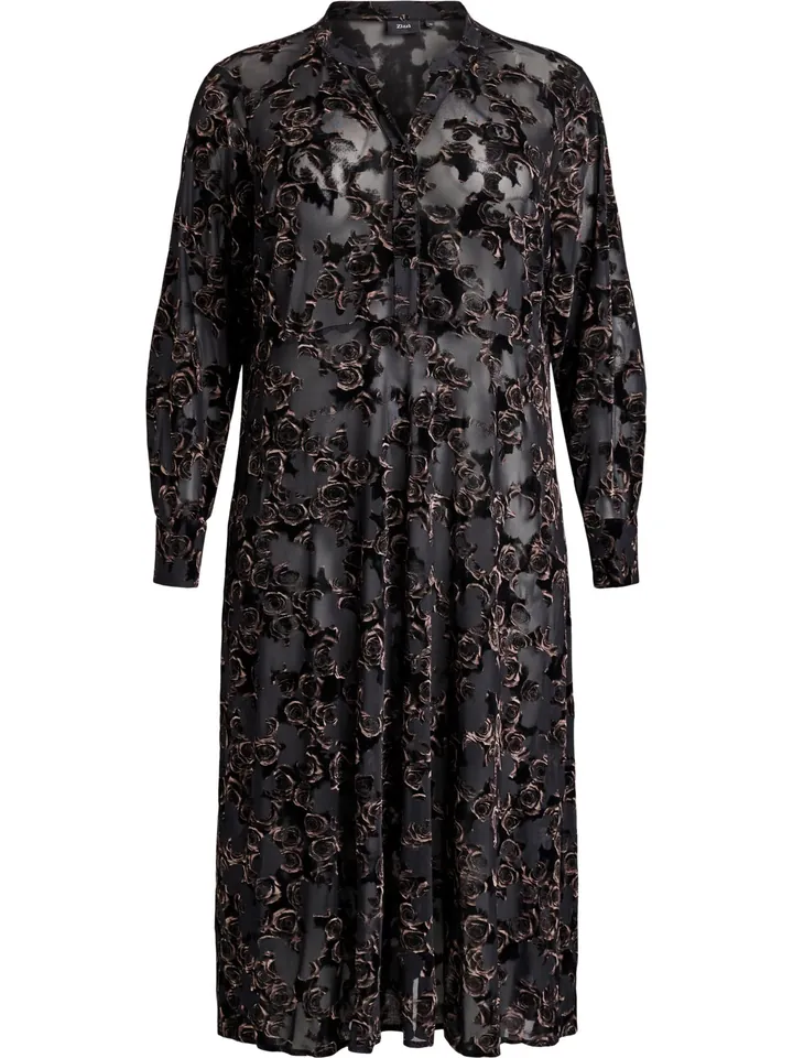 Zizzi Vestido 'Eselma' negro