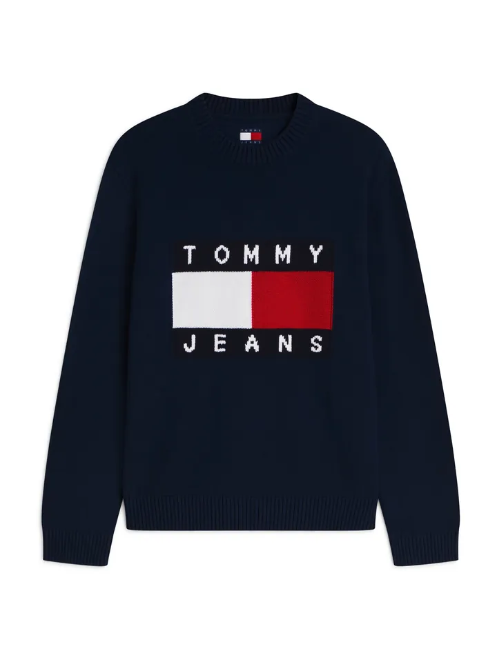 Tommy Jeans Jersey  azul oscuro / rojo / blanco