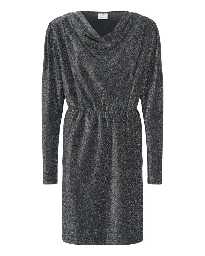 Kaffe Vestido 'KARita' gris oscuro / plata
