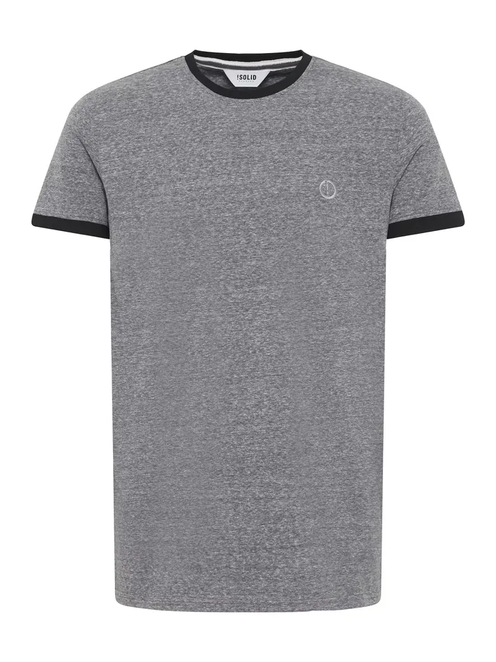 !Solid Camiseta 'Benn' negro