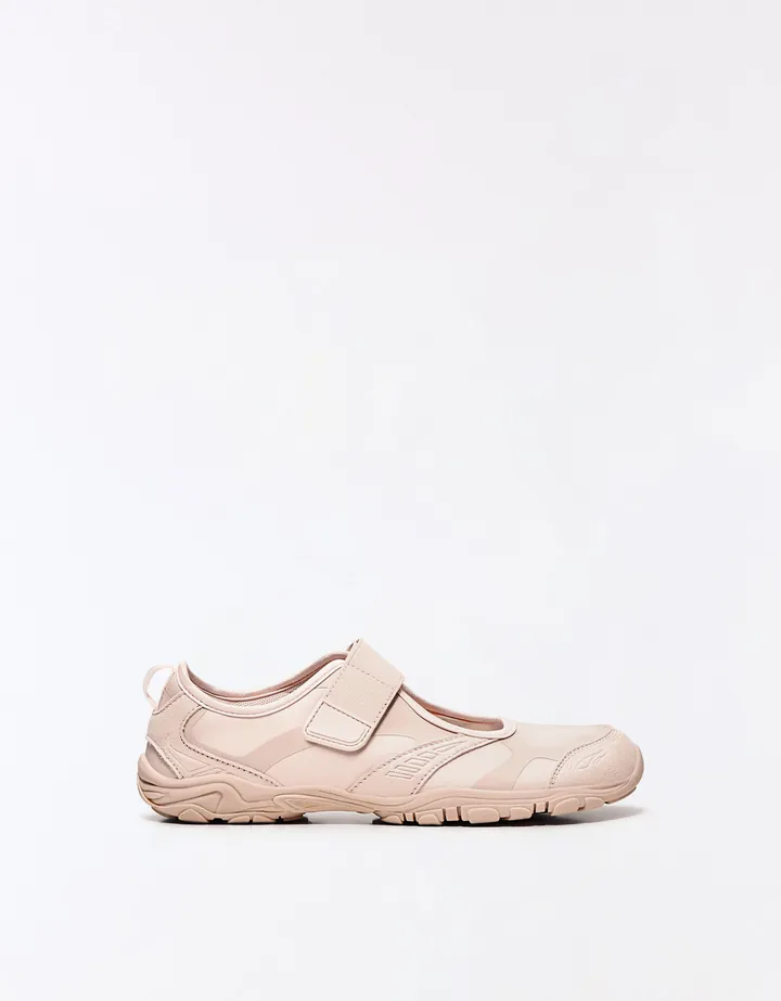 Bershka Bailarina Barefoot Mujer 35 Rosa