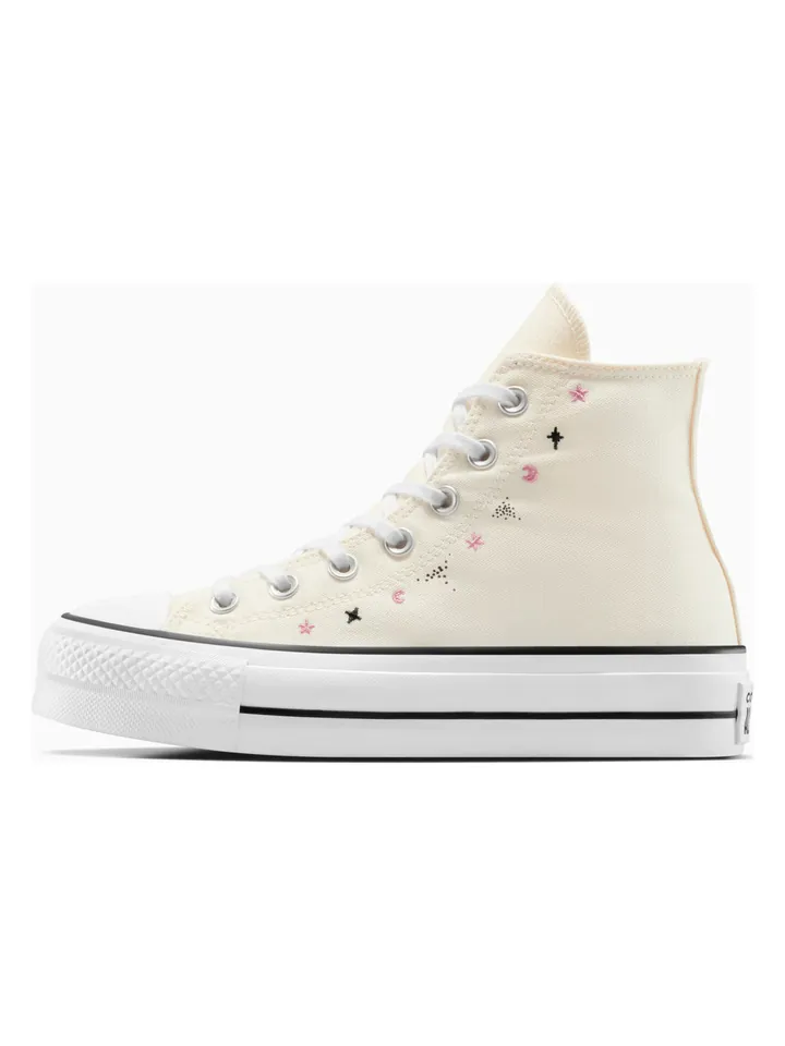 CONVERSE Zapatillas deportivas altas 'Converse Chuck Taylor All Star Lift Platform Celestial' beige