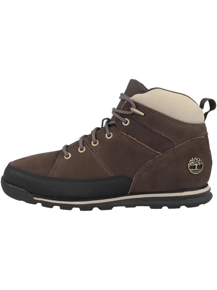 TIMBERLAND Botas con cordones 'Euro Rock Mid Hiker'  marrón oscuro
