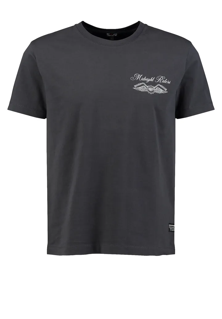 Key Largo Camiseta  gris / blanco