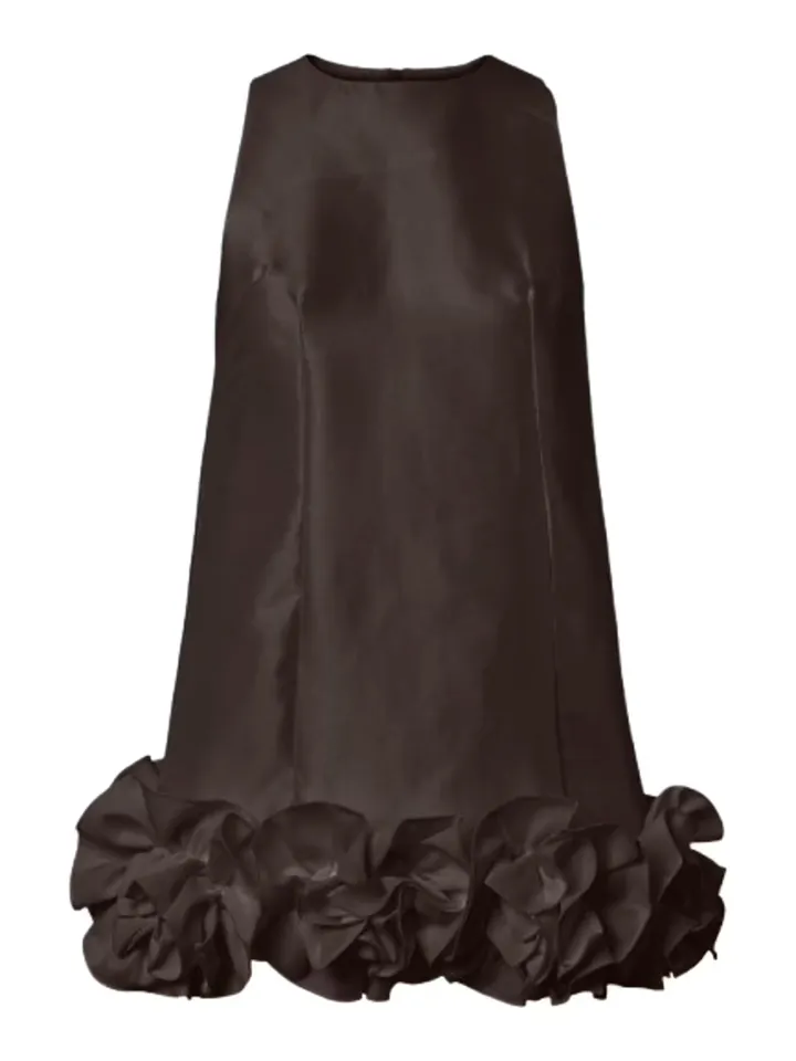 YAS Vestido  marrón