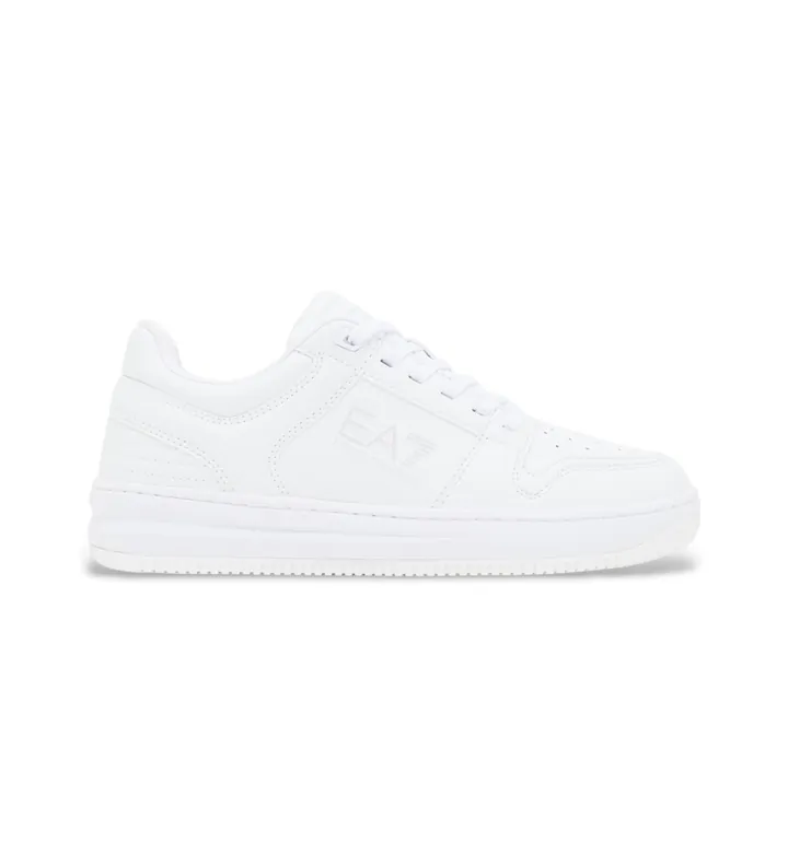 EA7 unisex. 7X000345_AF11988 Zapatillas Slasher blanco (35 1/3), Plano, Cordones, Casual
