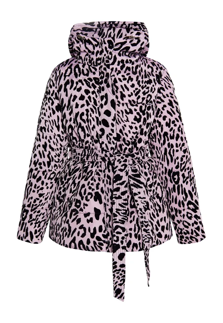 faina Chaqueta de invierno malva / negro