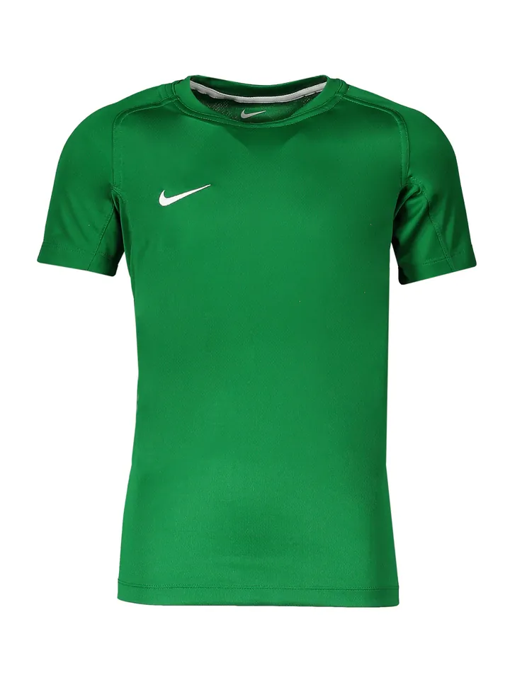 NIKE Camiseta funcional verde / blanco
