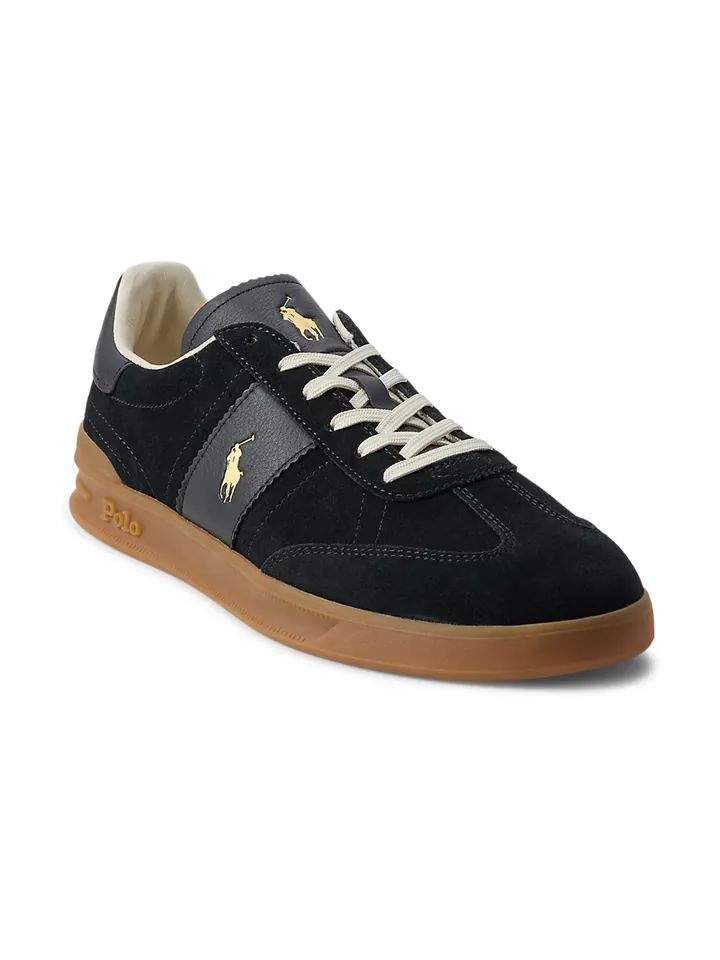 Polo Ralph Lauren Zapatillas deportivas bajas 'HRT AERA' oro / negro