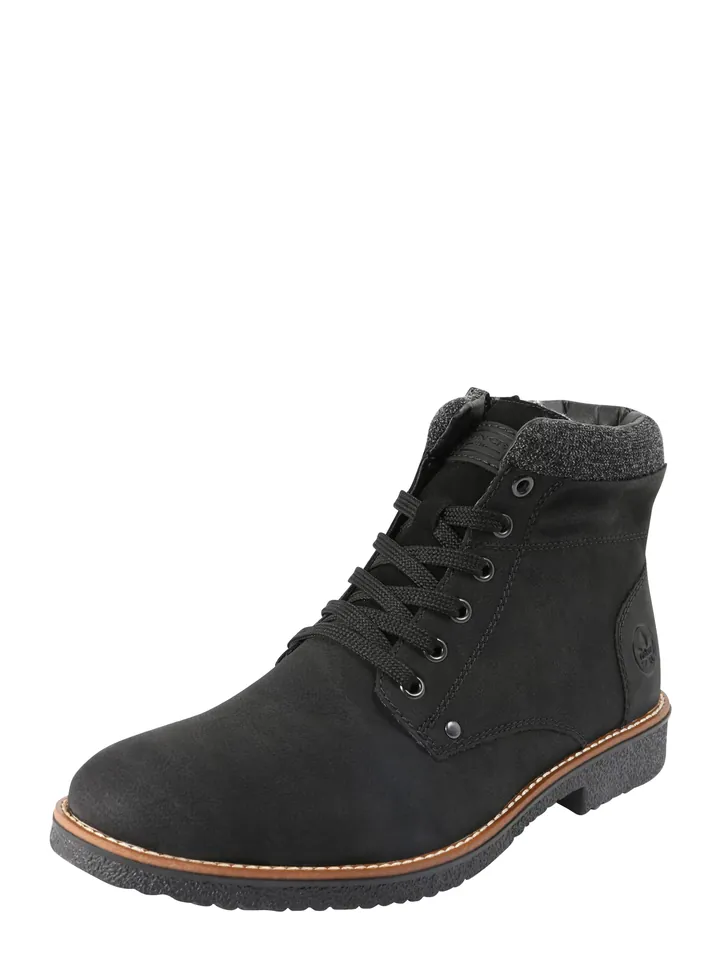 Rieker Botas con cordones antracita / negro