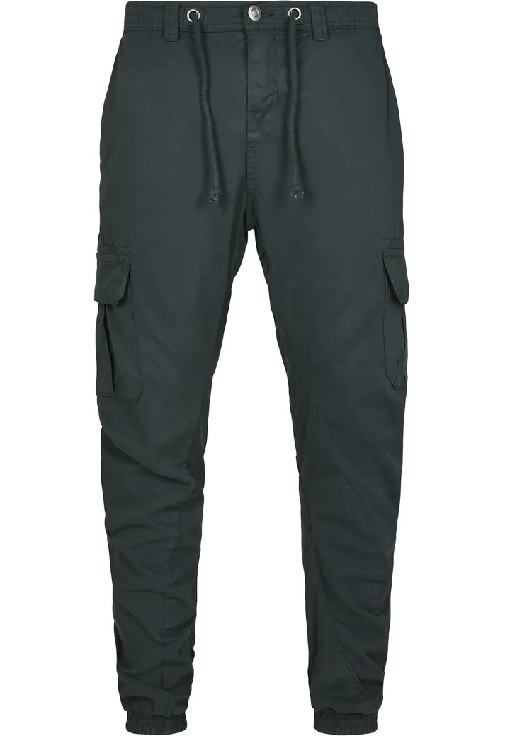 Urban Classics Pantalón cargo verde oscuro