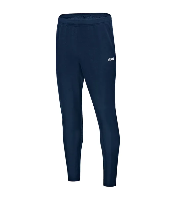 JAKO Pantalón deportivo  azul oscuro / blanco