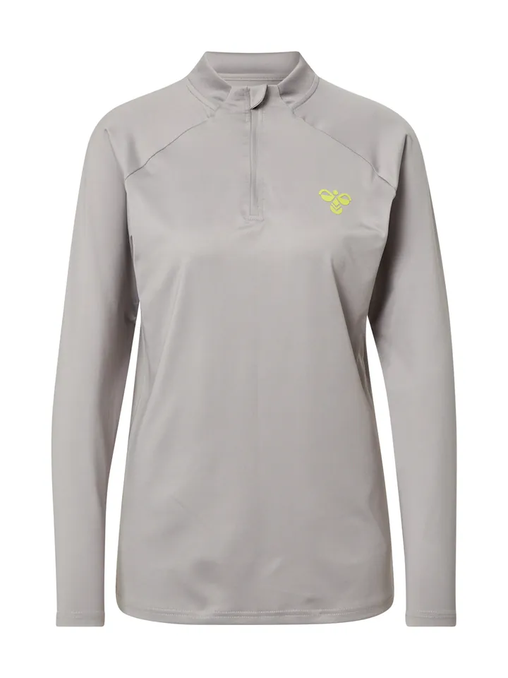 Hummel Camiseta funcional amarillo / gris