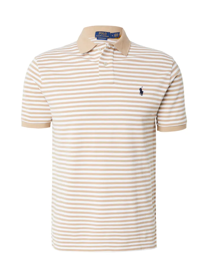 Polo Ralph Lauren Camiseta  caqui / blanco