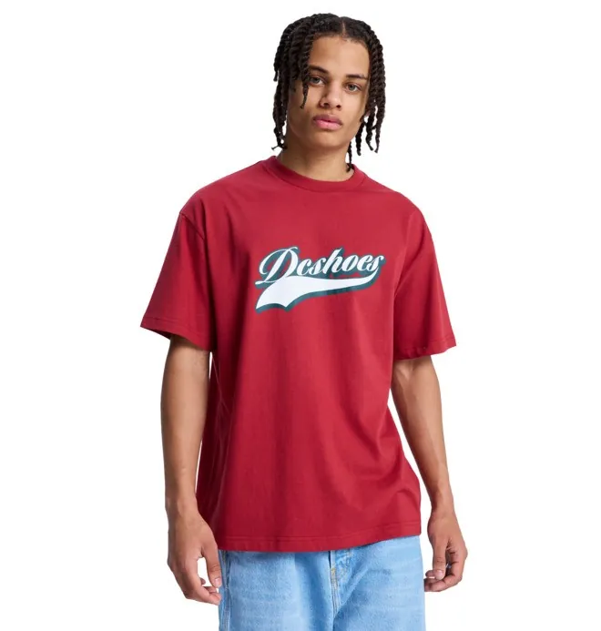 DC Old Fashion - Camiseta de manga corta Rojo Hombre