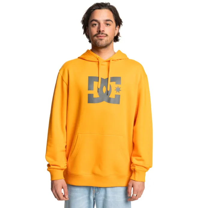 DC Star - Sudadera con Capucha Naranja Hombre