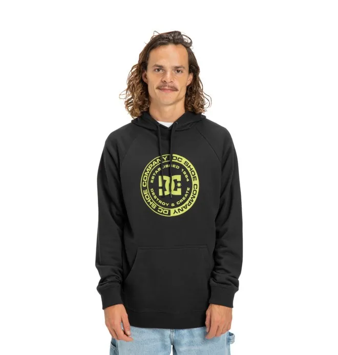 DC Corpo Raglan - Sudadera con capucha Negro hombre