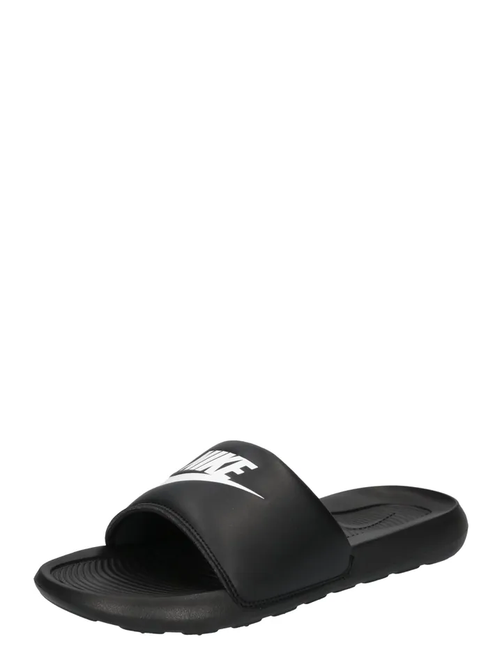 Nike Sportswear Zapatos abiertos 'Victori One' negro / blanco