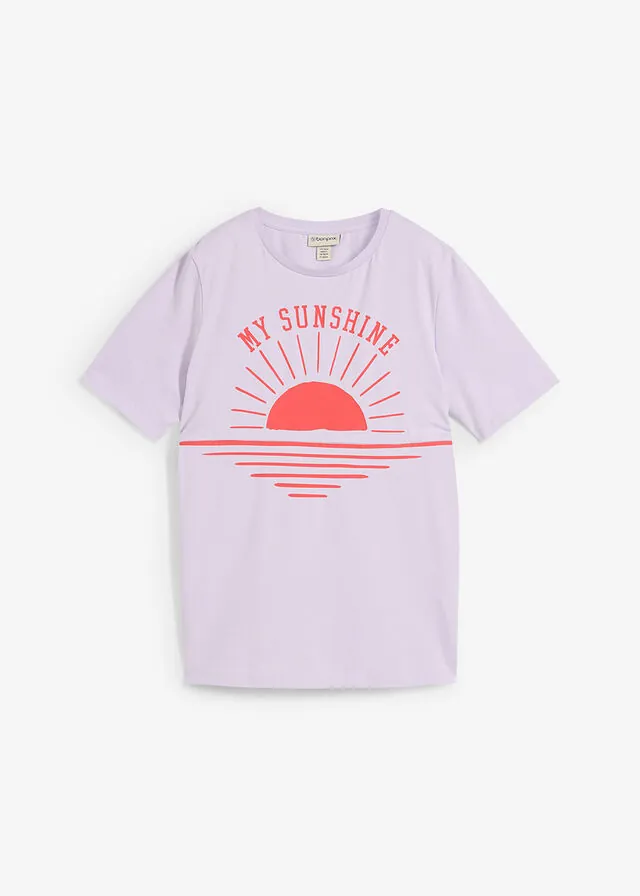 Camiseta premamá y de lactancia 2 en 1 de algodón orgánico