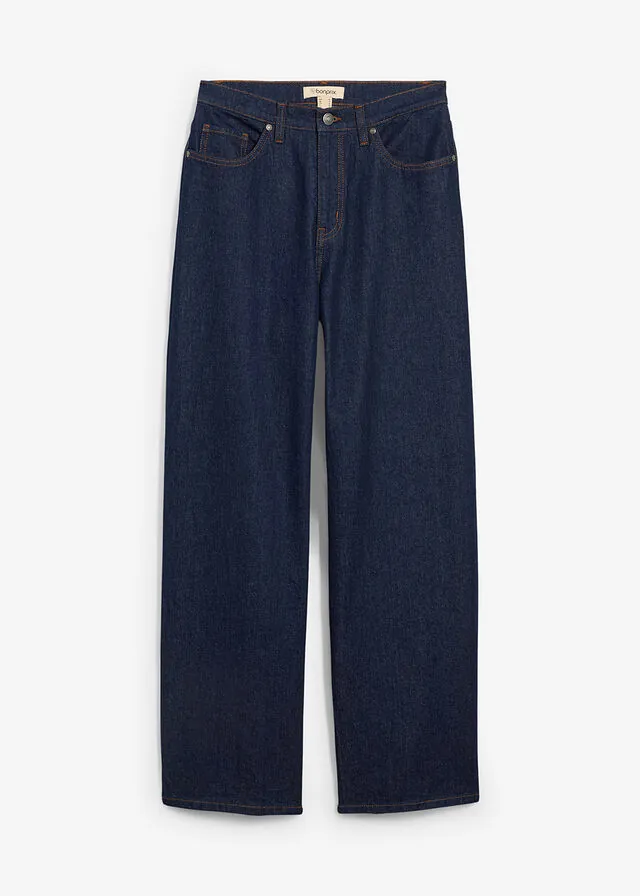 Vaqueros de pernera ancha, high waist